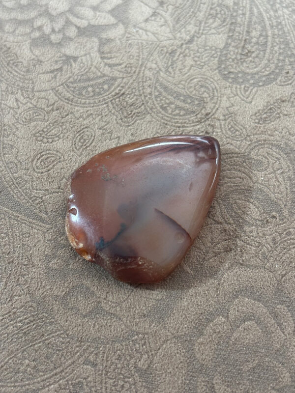 Antique Idar Oberstein Agate Pendant - Image 3