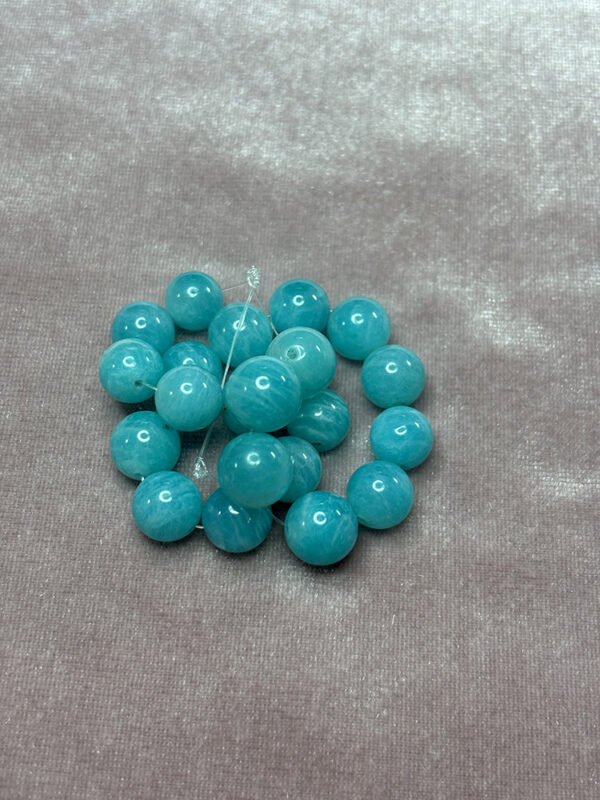 Gorgeous Amazonite Round Beads - Image 2