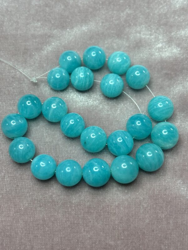 Gorgeous Amazonite Round Beads - Image 3