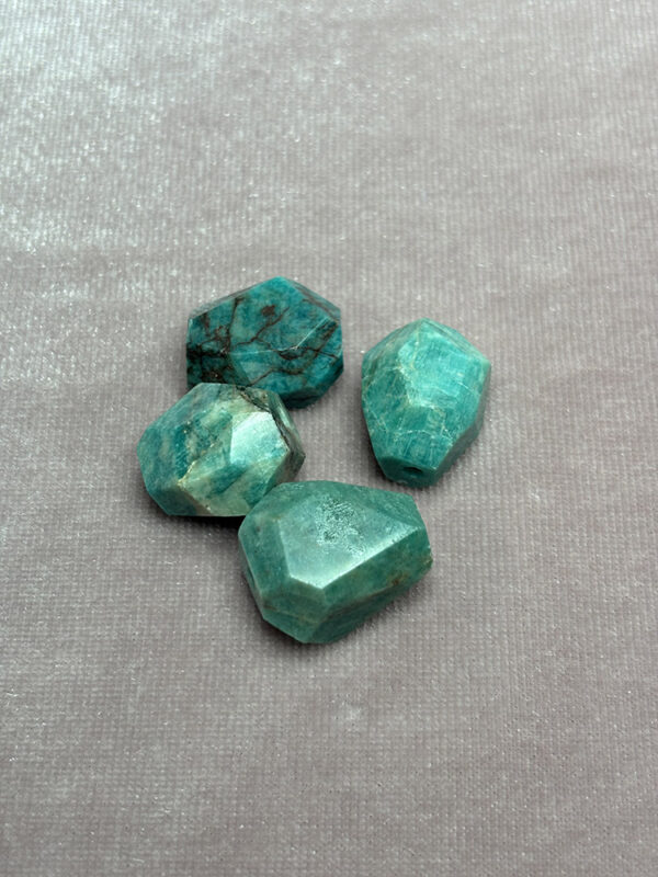 Russian Amazonite Nugget Beads - Image 3