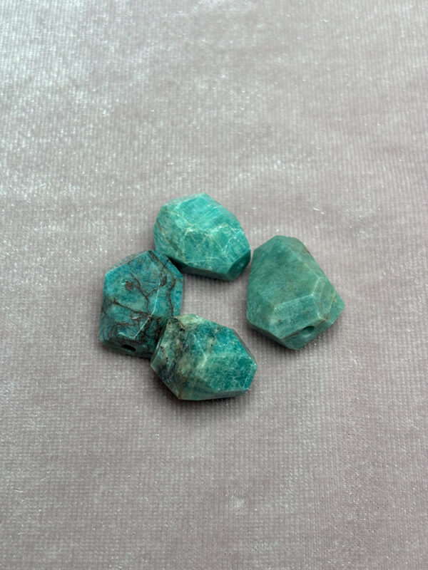 Russian Amazonite Nugget Beads - Image 2