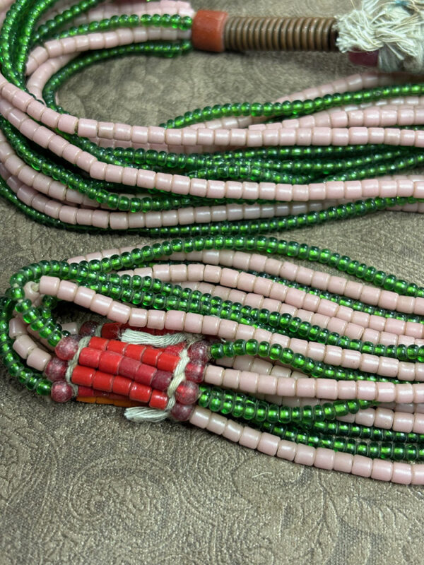 Vintage Fulani Trade Bead Necklace - Image 5