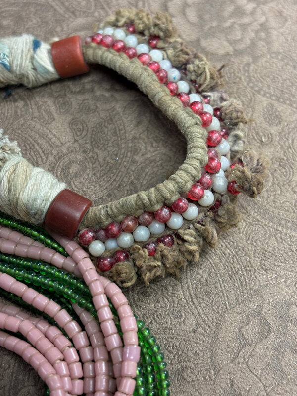 Vintage Fulani Trade Bead Necklace - Image 6